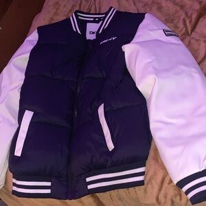 DKNY Insulated Letterman Jacket